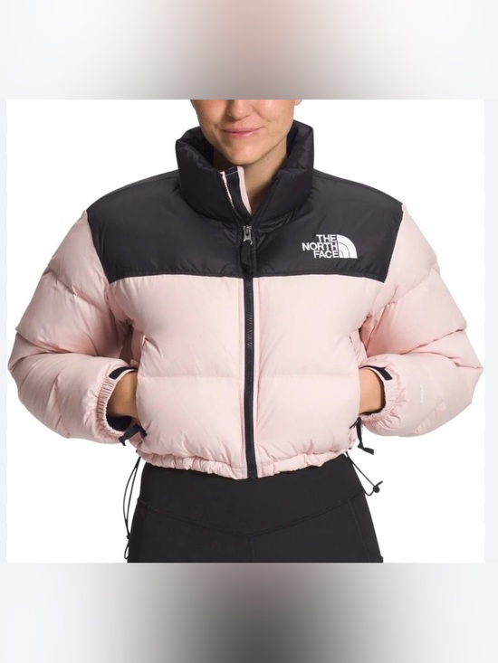 The North Face Jackets & Blazers - NWT The North Face 1996 Retro Nuptse Cropped Puffer Jacket Pink & Black size S